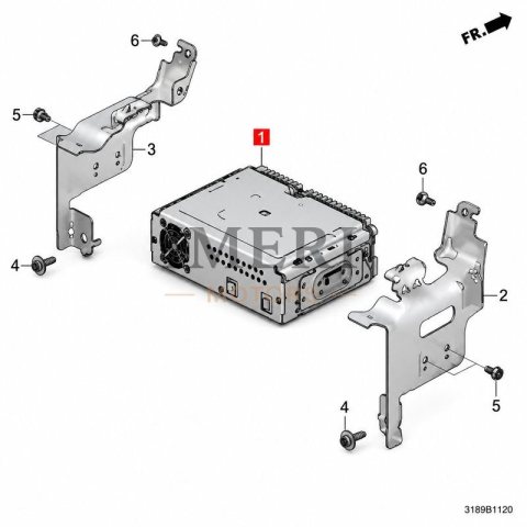 8A50031AH11 Display Unit Assembly Honda RS1