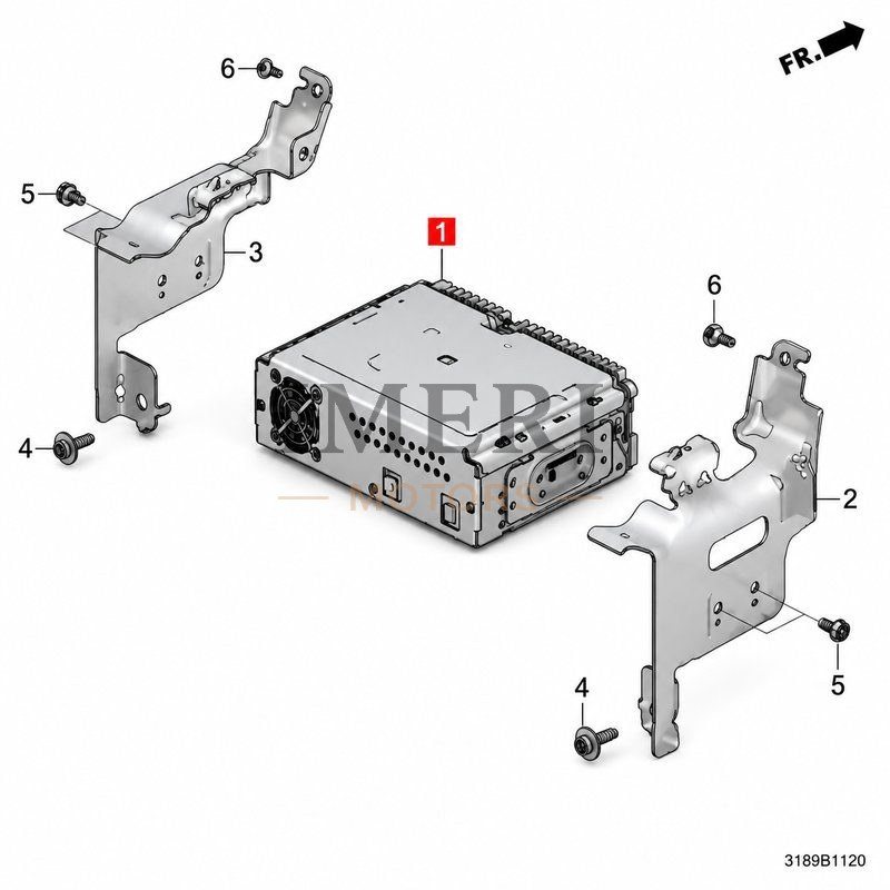 Display Unit Assembly - Honda RS1