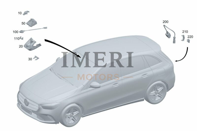 Control Unit, Rain/Light Sensor