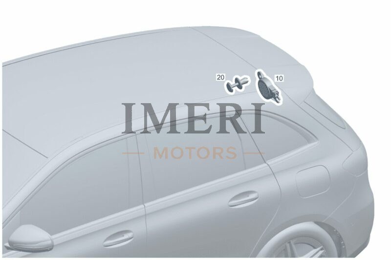 Warning Buzzer, PARKTRONIC - Mercedes-Benz EQA 260