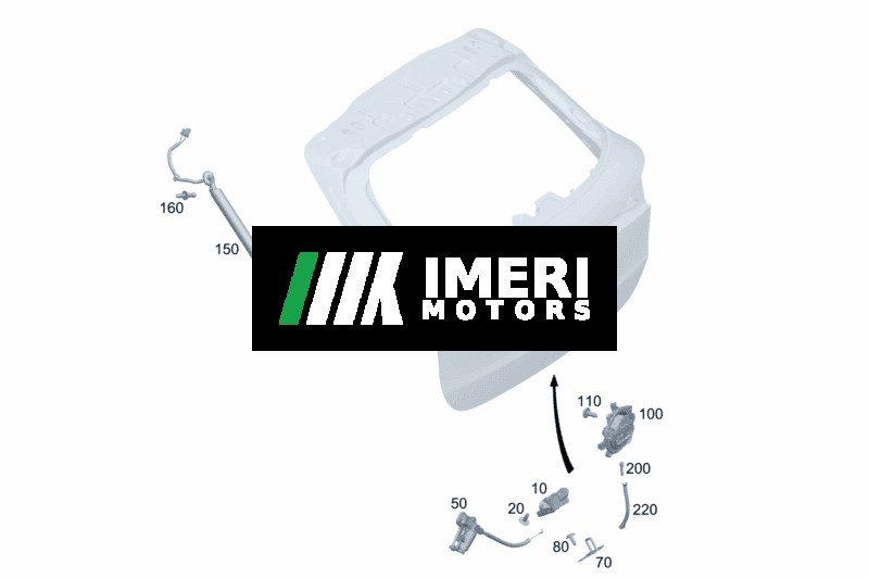 00 Tailgate Lock - Mercedes-Benz EQA 260