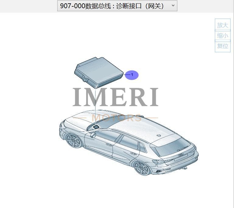 Data Bus Diagnostic Interface (Gateway) - Audi Q6