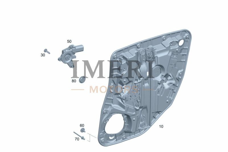 Door Inner Panel, Left