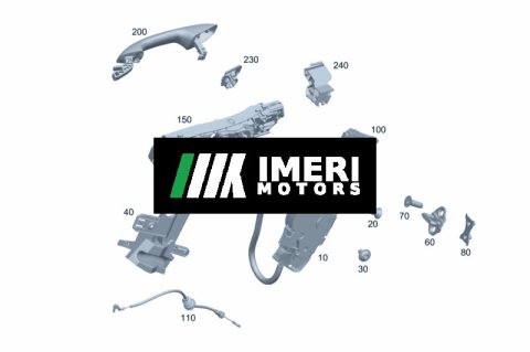 A0997303801 Door Lock, Left Mercedes-Benz EQA 260