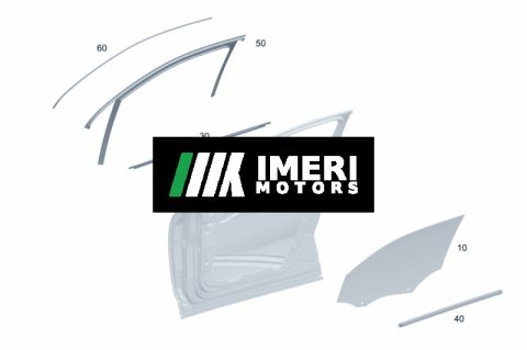 A2477254701 Side Window, Left Mercedes-Benz EQA 260