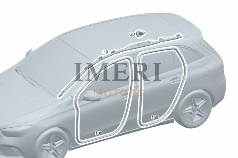 Head Thorax Airbag, Right - Mercedes-Benz EQA 260