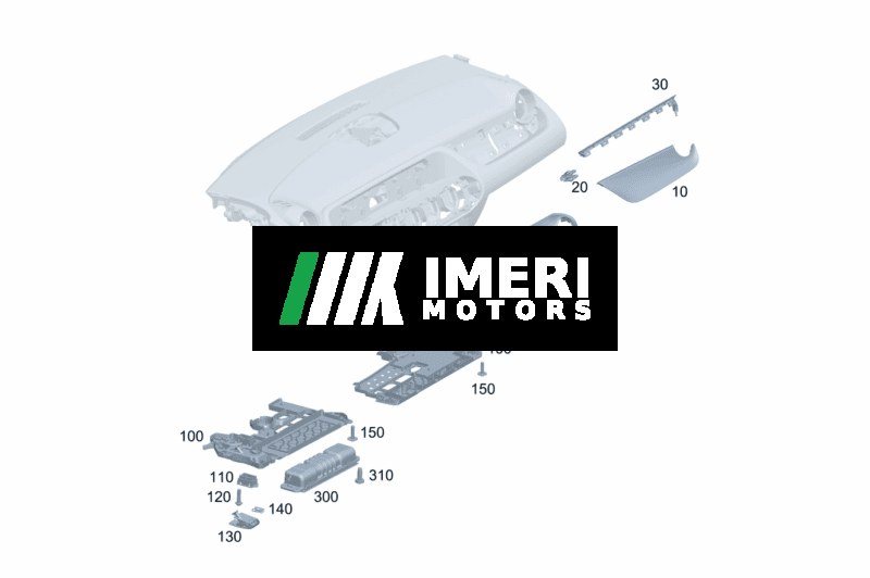 Trim, Passenger Side - Mercedes-Benz EQA 260