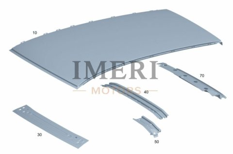 A2476570500 Roof Panel Mercedes-Benz EQA 260