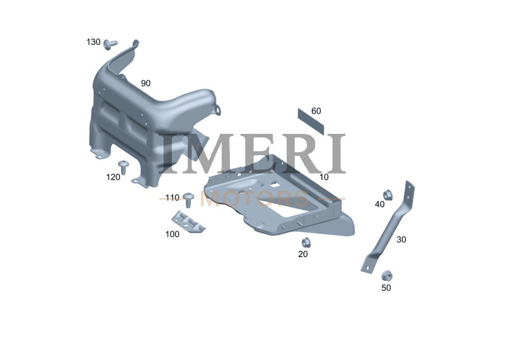 Battery Frame - Mercedes-Benz EQA 260