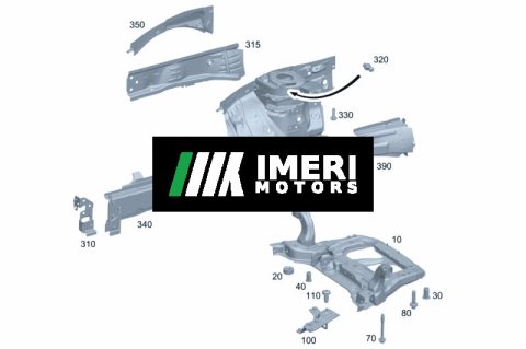 A2436206900 Integrated Bracket Mercedes-Benz EQA 260