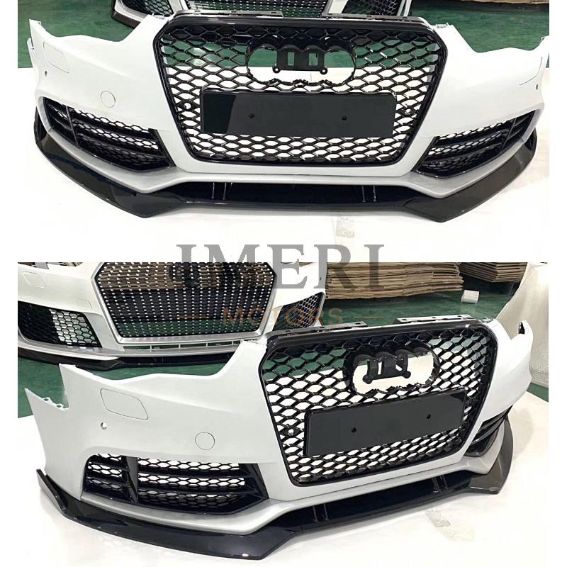 Upgrade to Rs5 Model Factory Price with Front Bumper Assembly and Grille - Audi A5 2013-2016 - 3