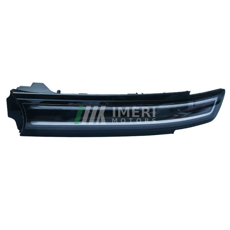Black Plastic Left Warning Light Car Grille LED Light Replacement - Volkswagen ID6 - 1