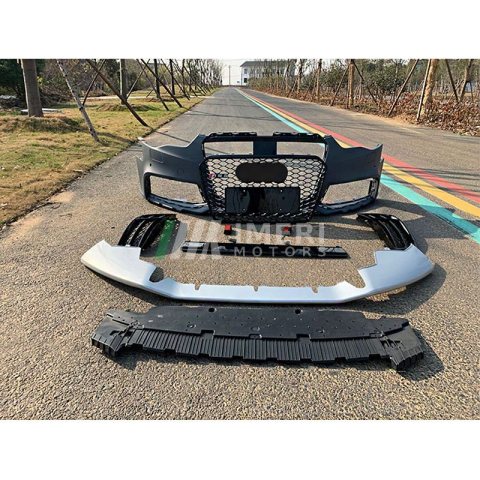 Upgrade to Rs5 Model Factory Price with Front Bumper Assembly and Grille Audi A5 2013-2016