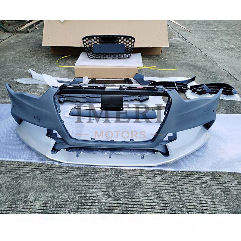 Upgrade to Rs5 Model Factory Price with Front Bumper Assembly and Grille - Audi A5 2013-2016 - 5