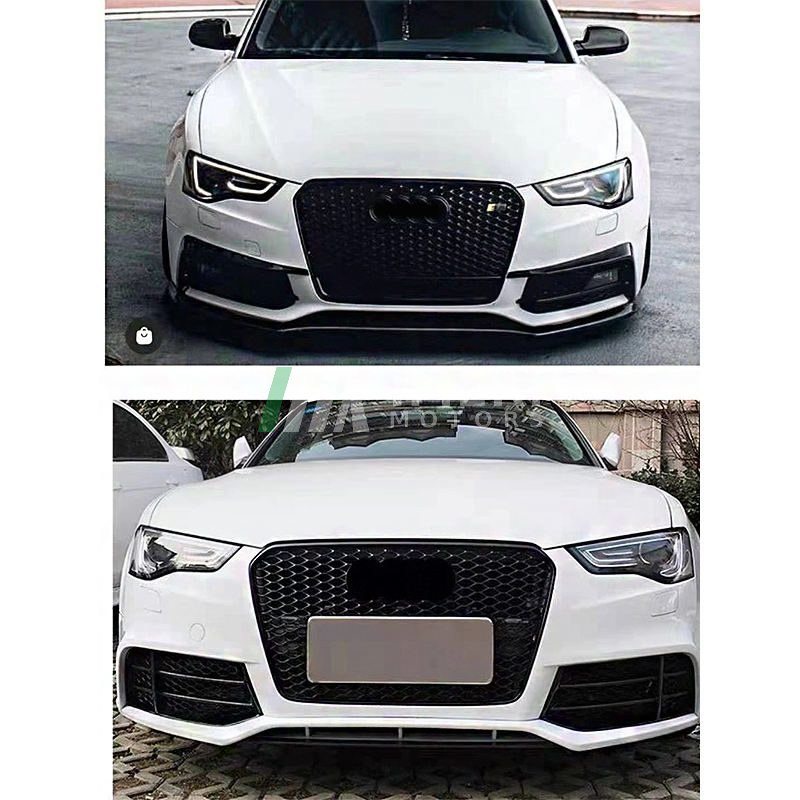 Upgrade to Rs5 Model Factory Price with Front Bumper Assembly and Grille - Audi A5 2013-2016 - 6
