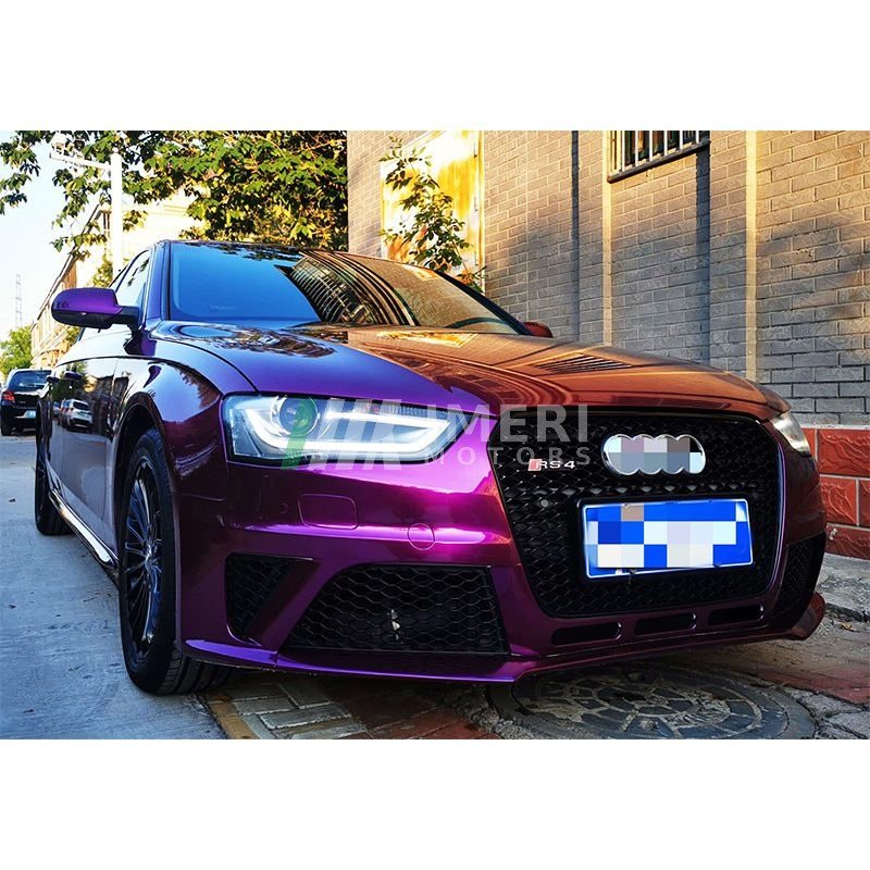 Car Parts - Audi A4 B8 2013-2016 Upgrade to Rs4 with Front Bumper Assembly Rs Grille - 4