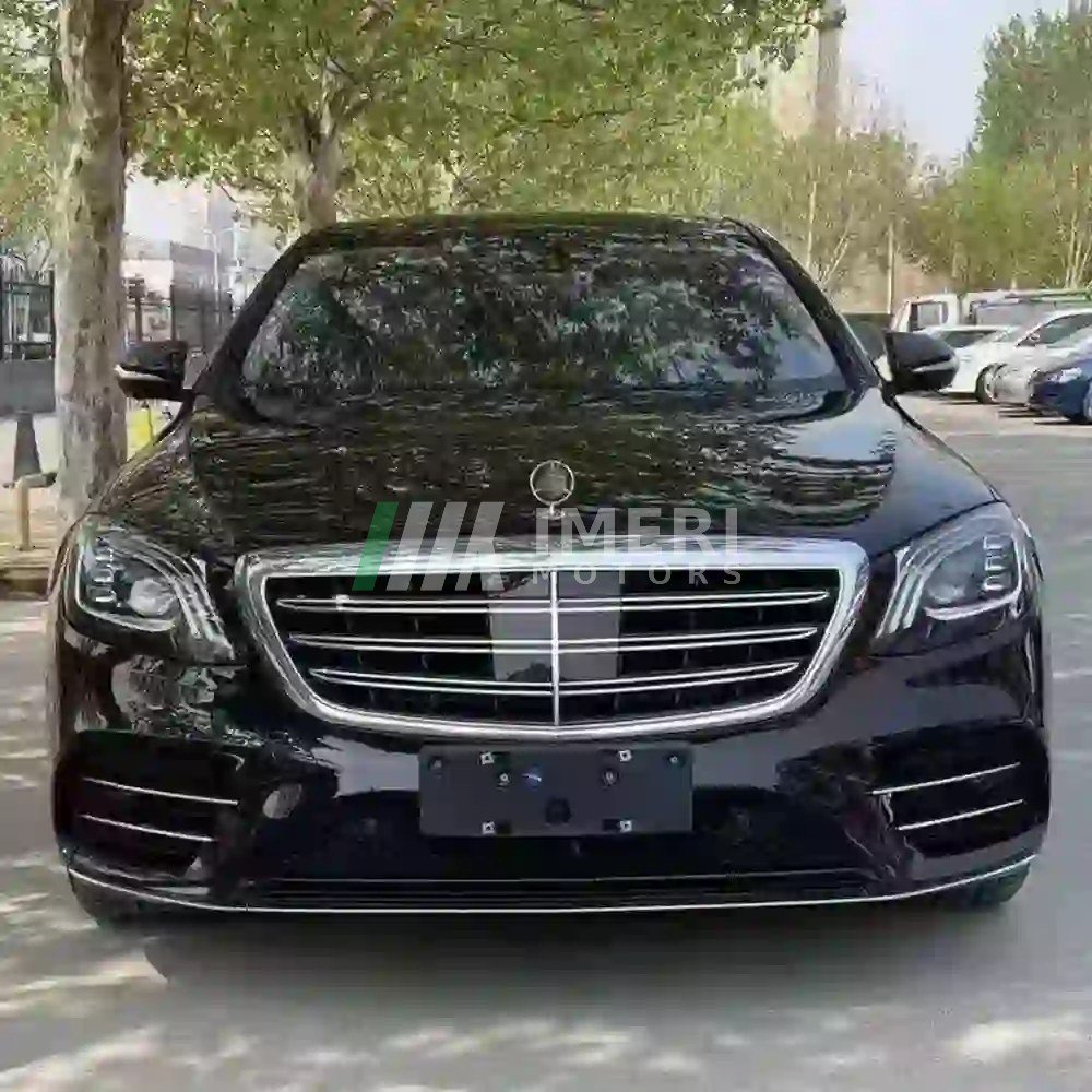 Mercedes-Benz S-Class W222 Low Configuration Upgrade to High Configuration S450 Front and Rear Bumper Lights - Mercedes modification - 3