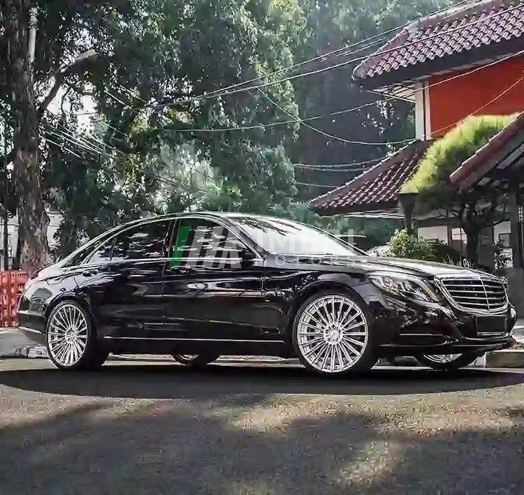Mercedes-Benz S-Class W222 Low Configuration Upgrade to High Configuration S450 Front and Rear Bumper Lights - Mercedes modification - 6