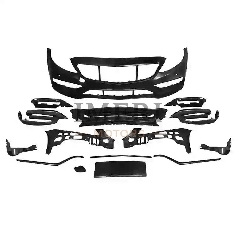 Mercedes-Benz C-Class W205 Factory Price Change to AMG Style Including Front and Rear Bumper Headlamp Tail Lamp 2015-2018