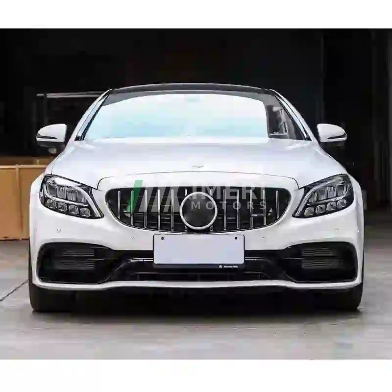 Mercedes-Benz C-Class W205 Factory Price Change to AMG Style Including Front and Rear Bumper Headlamp Tail Lamp 2015-2018 - Mercedes modification - 3