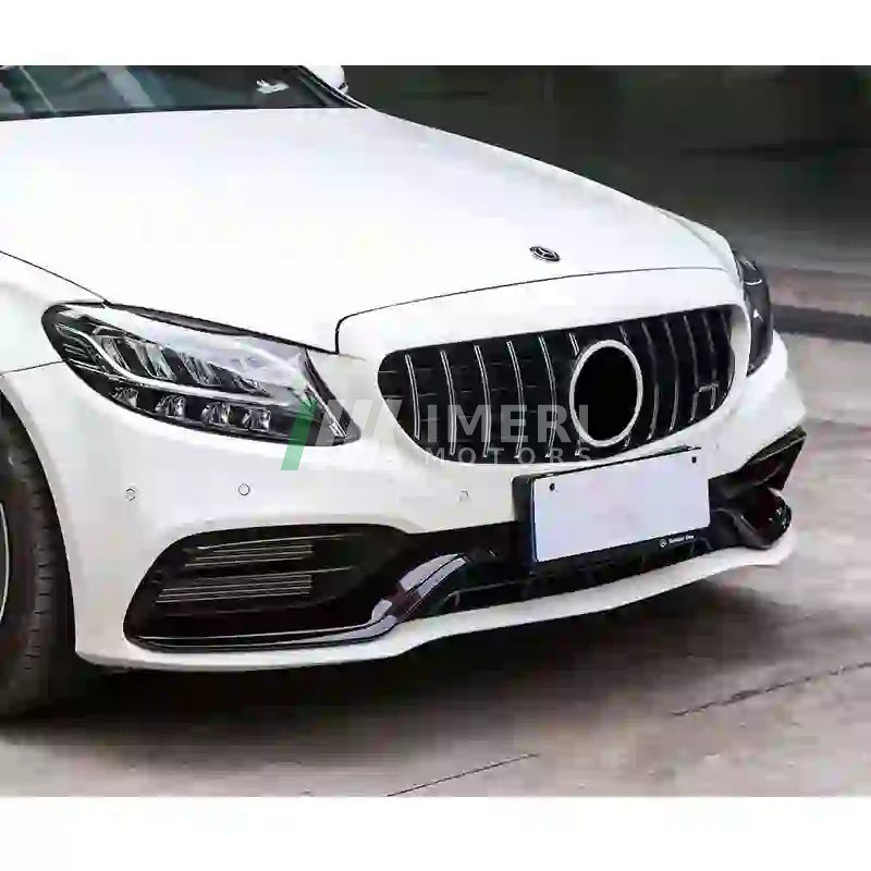 Mercedes-Benz C-Class W205 Factory Price Change to AMG Style Including Front and Rear Bumper Headlamp Tail Lamp 2015-2018 - Mercedes modification - 4