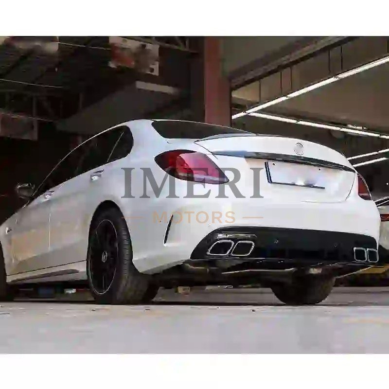 Mercedes-Benz C-Class W205 Factory Price Change to AMG Style Including Front and Rear Bumper Headlamp Tail Lamp 2015-2018 - Mercedes modification - 6