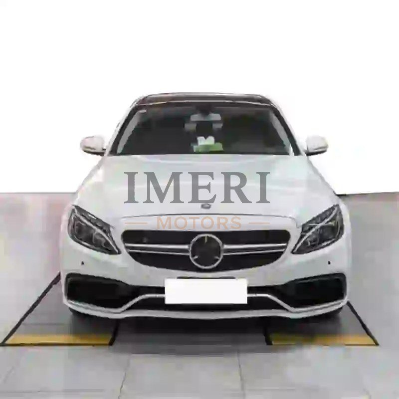 Mercedes-Benz C-Class W205 2015-2018 Upgrade to AMG Style Grille and Front and Rear Bumper Assembly - Mercedes modification - 5