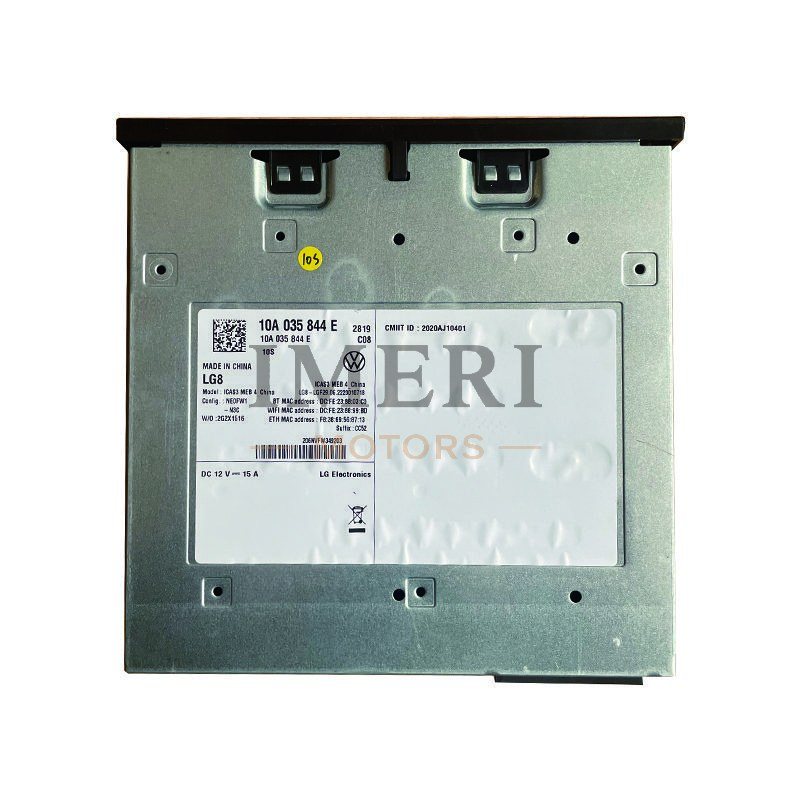 Control Unit - Information Electronics Device with Radio, Bluetooth, and SD/CD Drive - 2