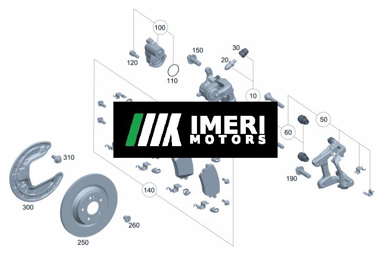 Solid Brake Disc, Left Rear
