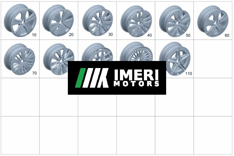 Light-alloy Wheel, Rear Axle - Mercedes-Benz EQA 260