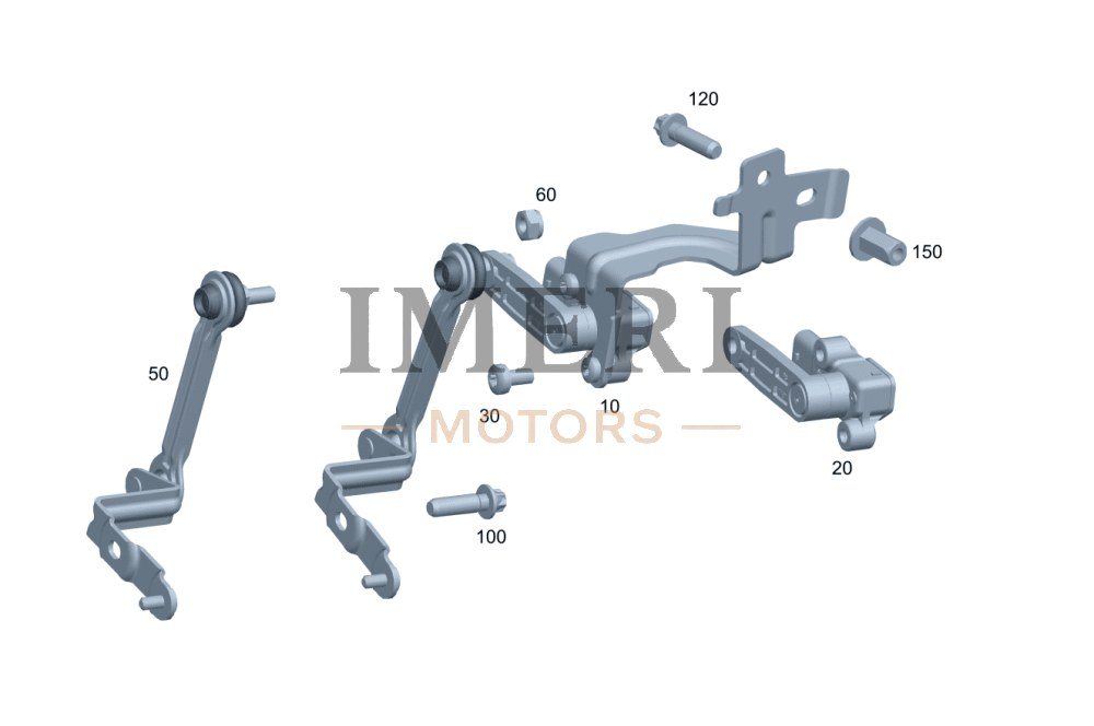 Link, Right Rear - Mercedes-Benz EQA 260