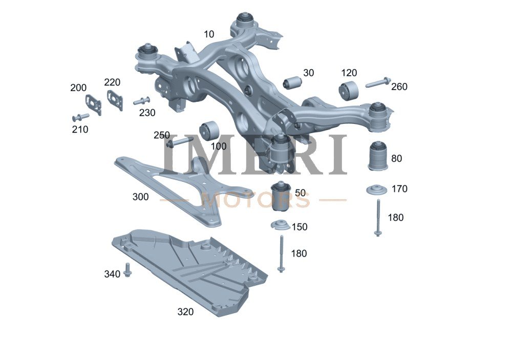Subframe with Bearing