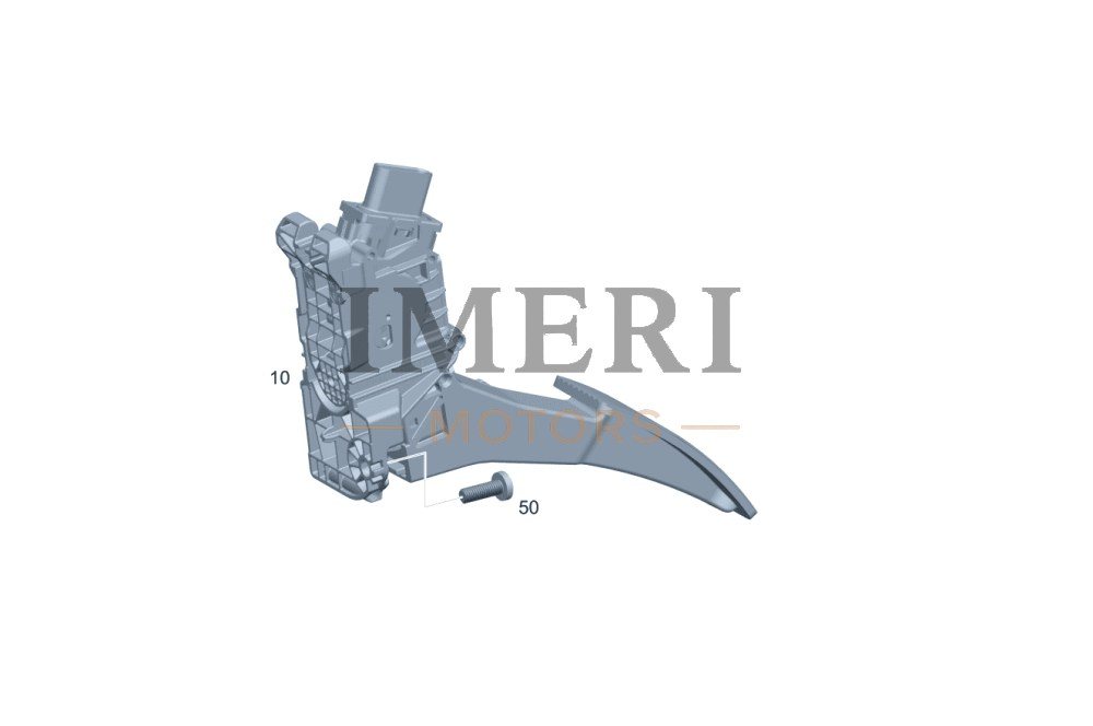 Accelerator Pedal Module - Mercedes-Benz EQA 260