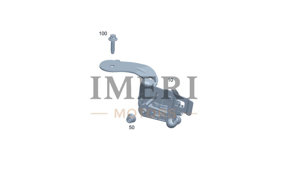 Rotation Angle Sensor, Left Rear - Mercedes-Benz EQE