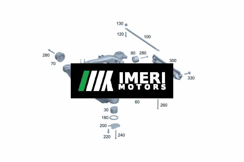 Rear Axle Carrier - Mercedes-Benz EQE