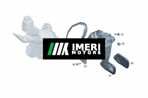 A2972903300 Pedal Assembly Mercedes-Benz EQE