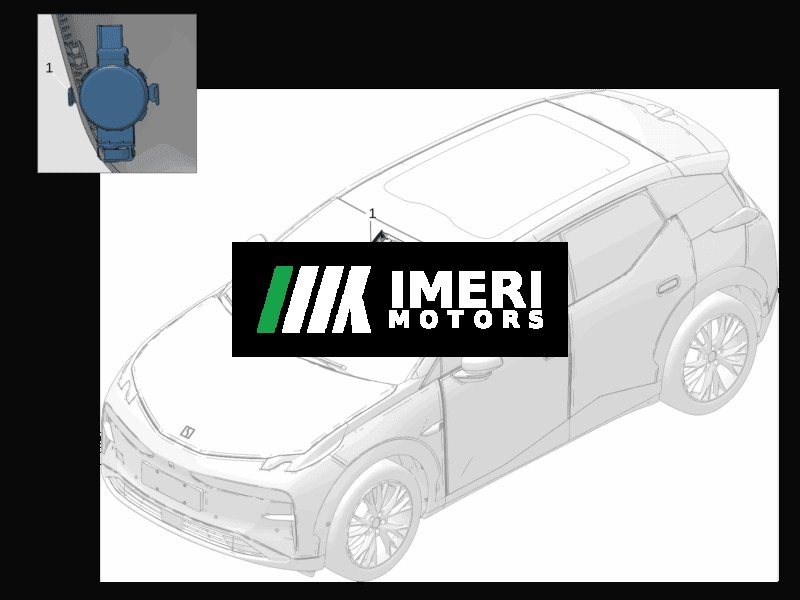Rain Light Sensor (RLS) - ZEEKR X