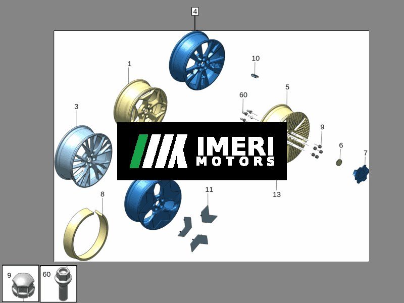 Aluminum Wheel Rim 20 inch - ZEEKR X