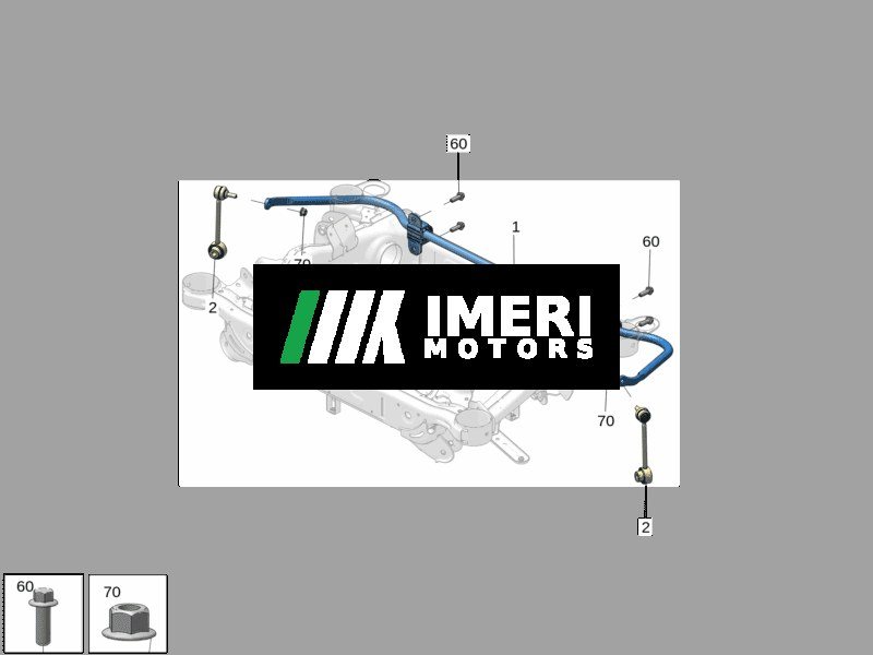 Rear Stabilizer Bar - ZEEKR X