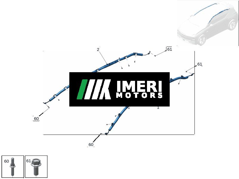 Side Curtain Airbag, Left - ZEEKR X