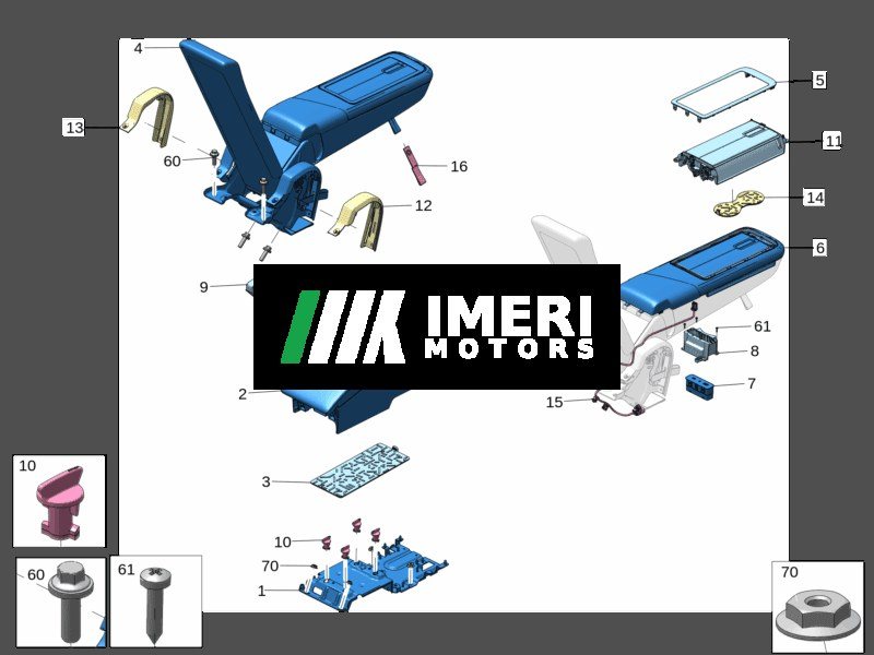 Storage Box Mounting Bracket - ZEEKR X