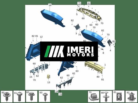 8892636064BA0 Luggage Compartment Sill Scuff Plate ZEEKR X