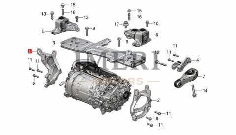 50630-31A-H01 Engine Mounting Bracket Honda NS1