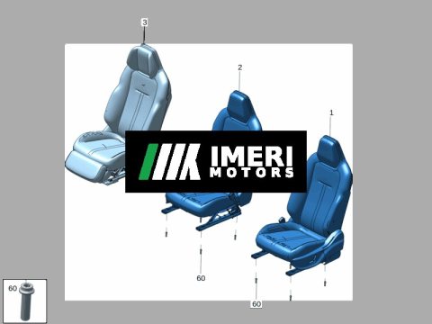 6608170069GA8 Front Seat Assembly, Left ZEEKR X