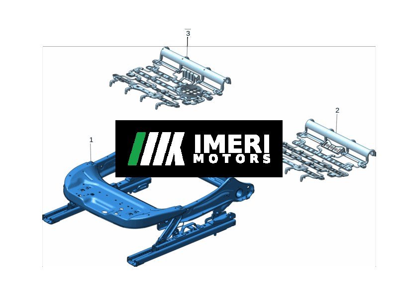Front Seat Cushion Frame, Left - ZEEKR X