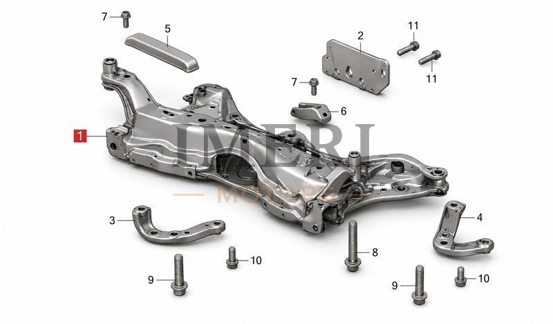 Front Subframe Component - Honda NS1