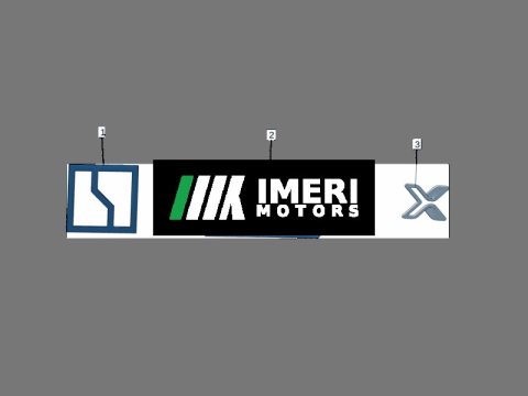 6608081239 Emblem ZEEKR X