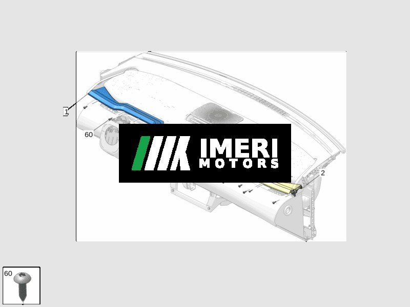 Driver Side Outer Instrument Panel Ambient Light - ZEEKR X