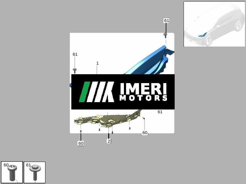 Cornering Lamp, Left - ZEEKR X