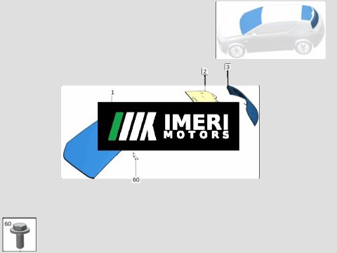 8892304131 Windshield ZEEKR X